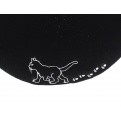 Beret Embroidery - Cat and its legs