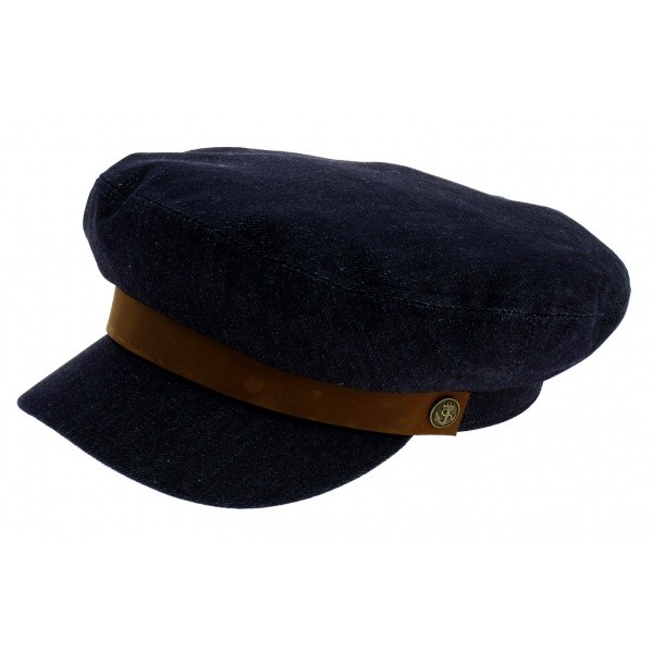 Fiddler Denim Blue Brixton Marine Cap