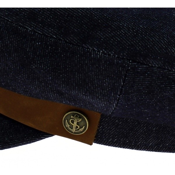 Fiddler Denim Blue Brixton Marine Cap