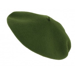 Béret vert olive