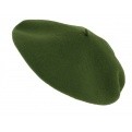 Olive green beret