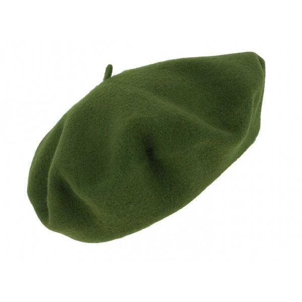 Béret vert olive