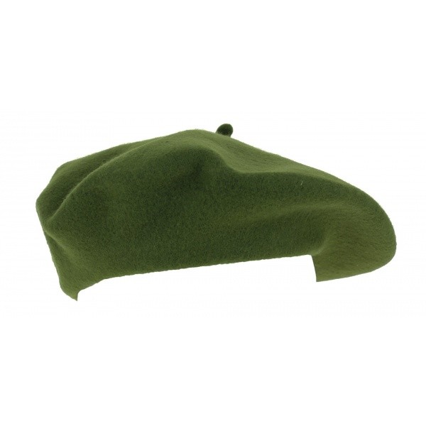 Béret vert olive