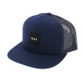 Casquette Trucker Box Logo Bleu-Marine - HUF