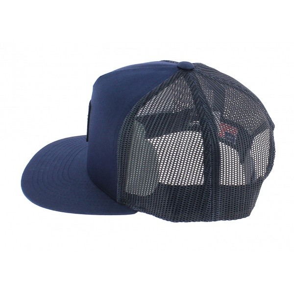 Casquette Trucker Box Logo Bleu-Marine - HUF