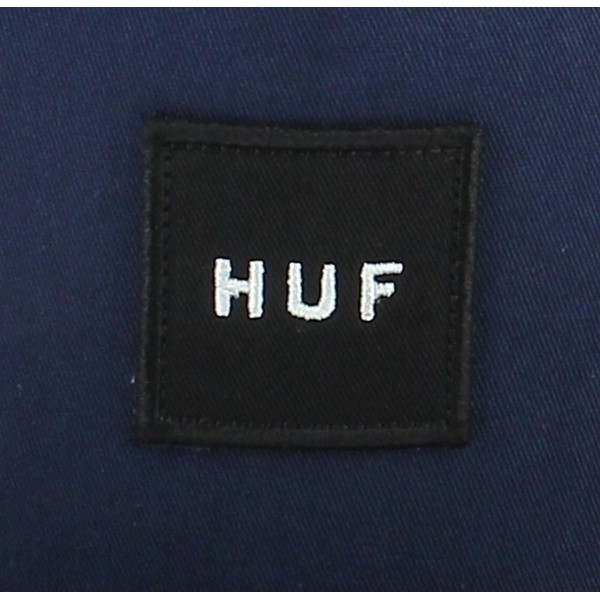 Trucker Box Cap Blue-Navy Logo - HUF