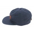 Blue Cotton Strapback Shortstop Cap - HUF