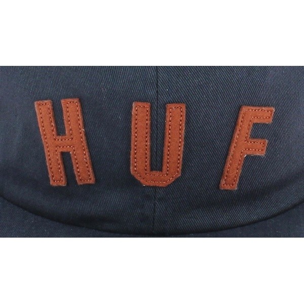 Casquette Strapback Shortstop Coton Bleu - HUF