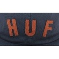 Blue Cotton Strapback Shortstop Cap - HUF