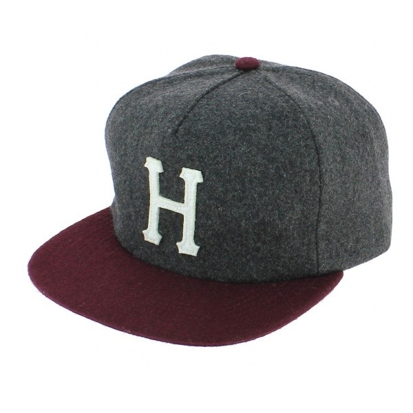 Casquette Strapback Wool Classic Laine Bicolore - HUF