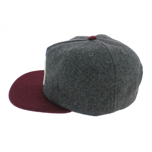 Casquette Strapback Wool Classic Laine Bicolore - HUF