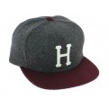 Casquette Strapback Wool Classic Laine Bicolore - HUF