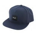 Casquette Snapback Box Navy Bleu-Marine - Huf