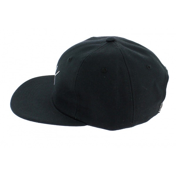 Casquette Strapback Script Coton Noir - Huf 