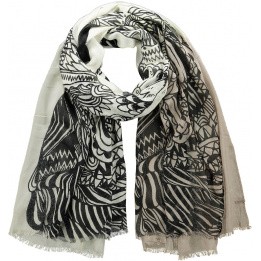  Tulum Grey Barts Scarf 