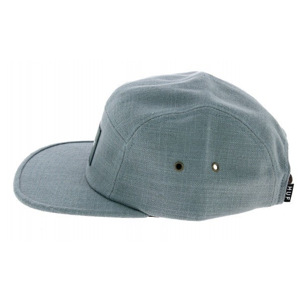 Strapback Cap Tonal Volley Linen Blue/Grey - HUF