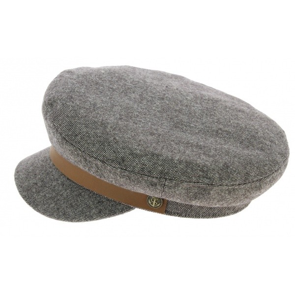 Marin Fiddler Brown Wool Cap - Brixton