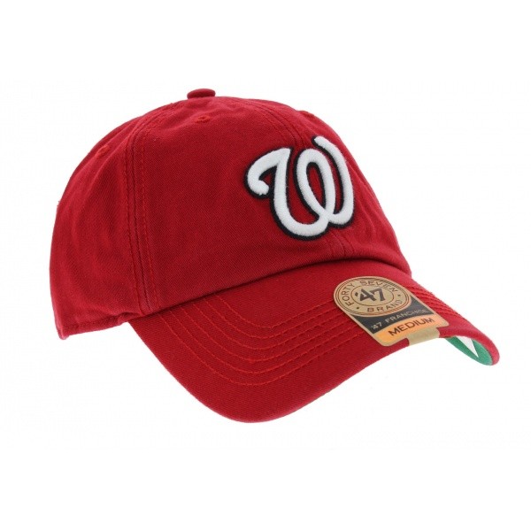Casquette Baseball Fited Washington Red - 47 Brand