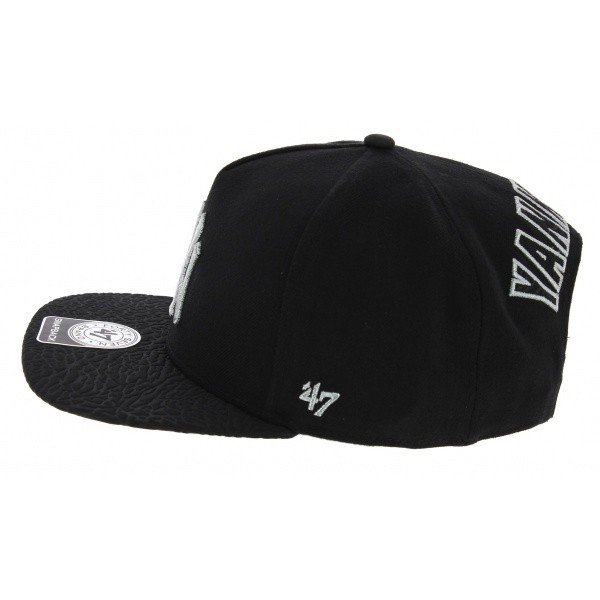 Snapback Visière Plate Craquelée NY Yankees - 47 Brand