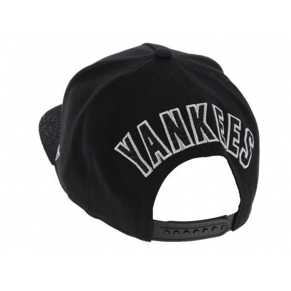 Snapback Visière Plate Craquelée NY Yankees - 47 Brand