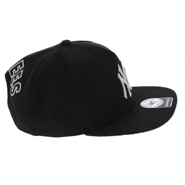 Snapback Visière Plate Craquelée NY Yankees - 47 Brand