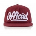 Snapback Skate Logo Cap Bordeaux - Official