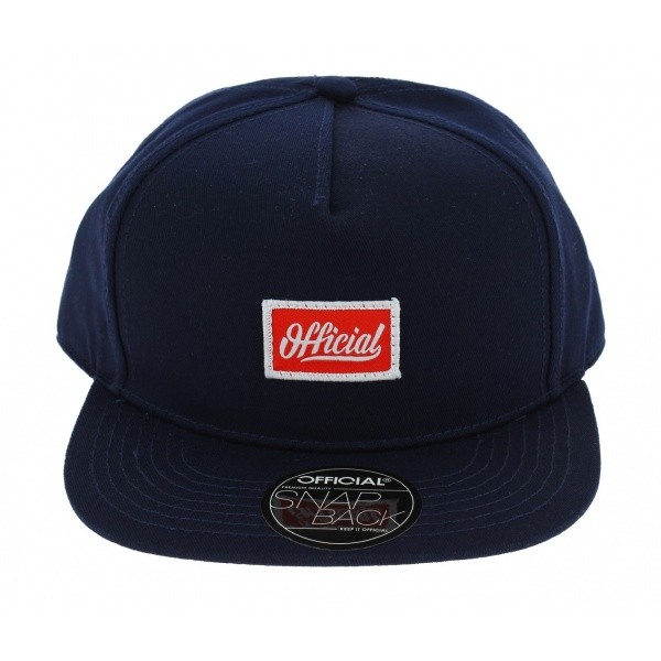 Casquette Snapback Pequeños Bleu-Marine - Official