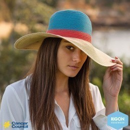 Tricolor Natural Fiber Hats - Rigon Headwear