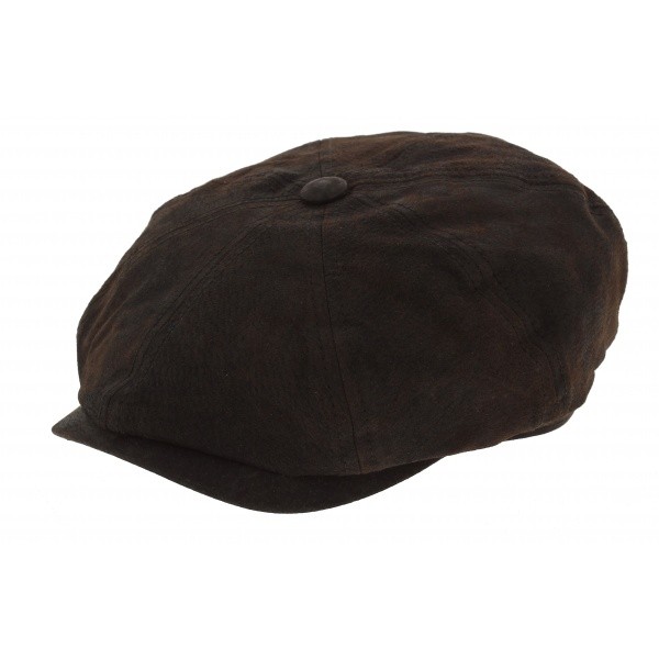 Casquette hatteras cuir stetson