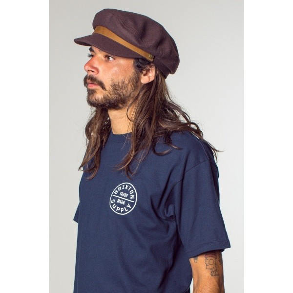 Casquette marin Fiddler marron  - Brixton