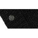 Black Acrylic Candice Short Cap - Barts