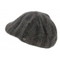 Mitchell Duck Beak Cap Grey Wool - Barts