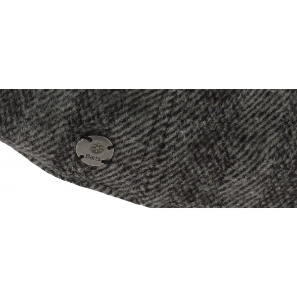 Mitchell Duck Beak Cap Grey Wool - Barts