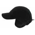 Casquette Baseball Active Cache-Oreilles Noir - Barts