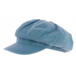 Casquette Gavroche Cruz Coton Bleu-Ciel - Aussie Apparel