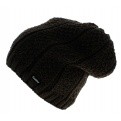 Bonnet basic oversize marron