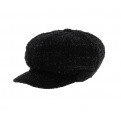 Casquette gavroche maria noire 