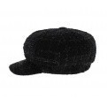 Casquette gavroche maria noire 