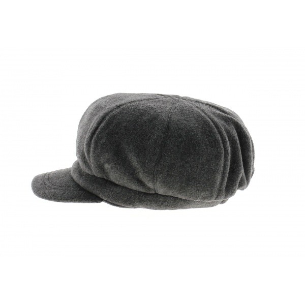 Grey Polar Gavroche Cap 