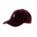 Letterman Curved Peak Cap - KING APPAREL