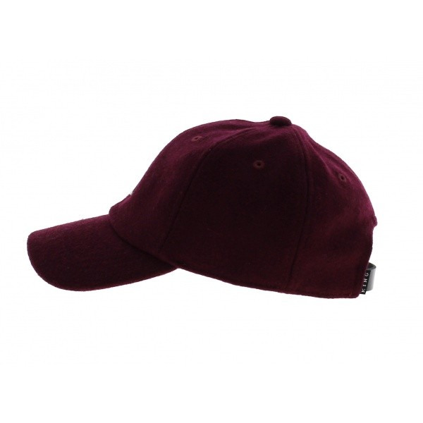 Letterman Curved Peak Cap - KING APPAREL