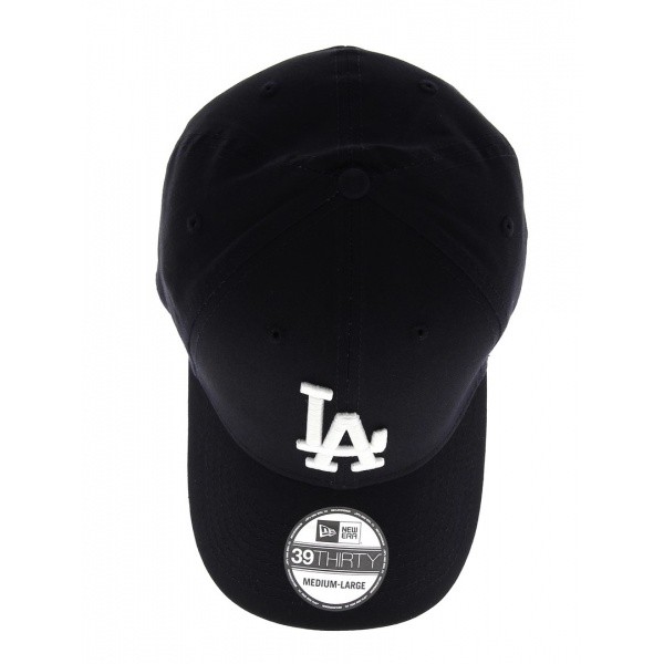 Casquette Baseball LA New Era 39Thirty League Bas Bleu Marine