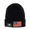 Bonnet MLB Flag Knit Neyya New Era Bleu Marine