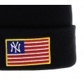 Bonnet MLB Flag Knit Neyya New Era Bleu Marine