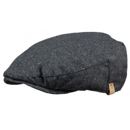 Grey Dayton Flat Cap - Barts