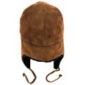 Chapka vraie fourrure Moscou- Gena marron