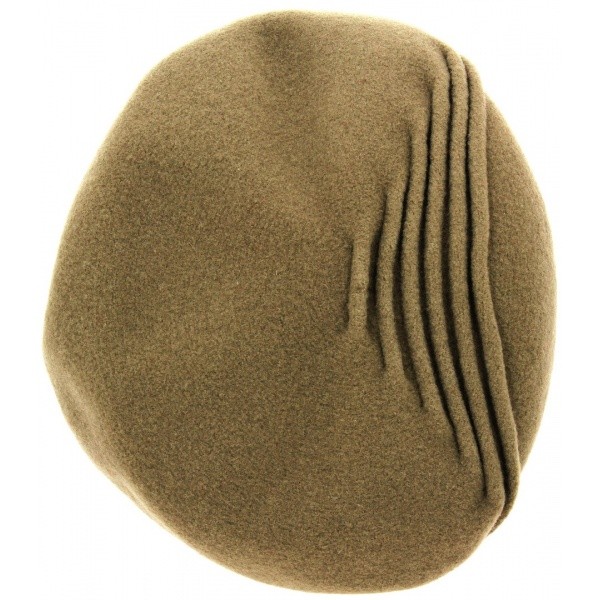 Beret Berthe Laulhère - Glazed chestnut