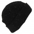 Bonnet Mixte Fisherman Cuff Acrylique Noir - New Era