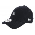 Fitted Yankees Mini Logo Navy Cotton Cap - New Era