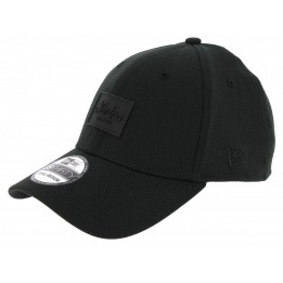 Casquette Baseball Fitted Patched Tone Noir - New Era